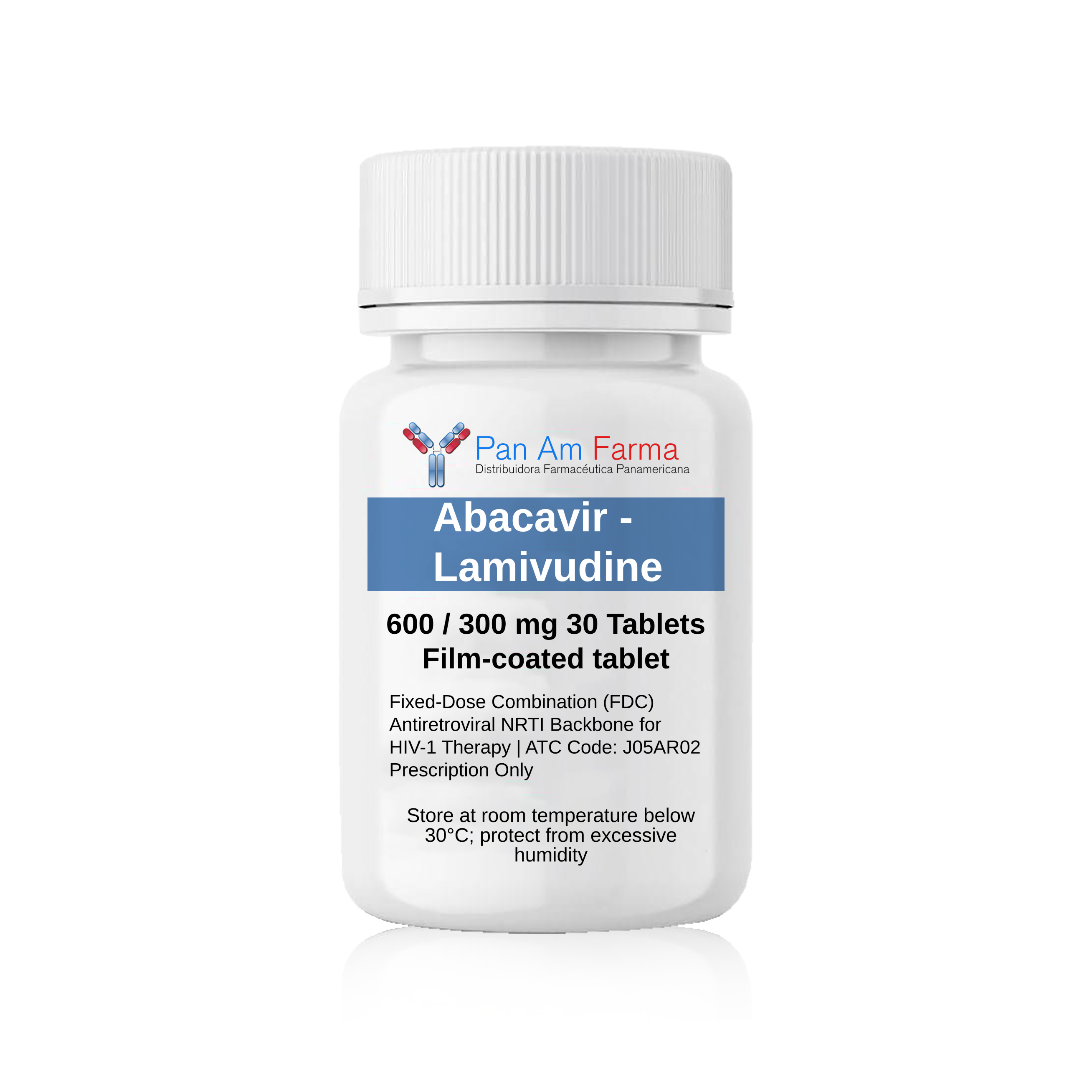 Abacavir/Lamivudine 600mg