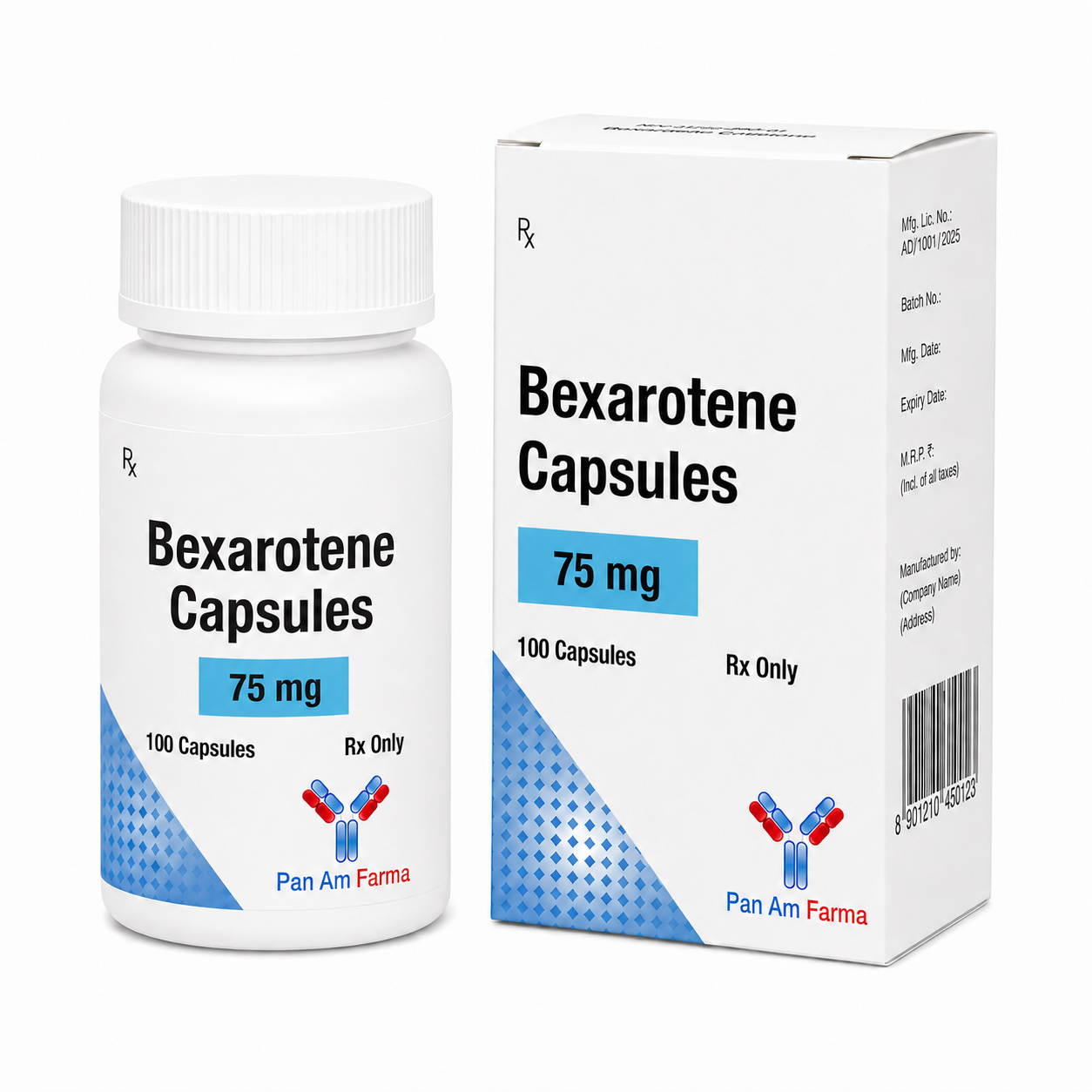 Bexarotene / Bexaroteno 75mg