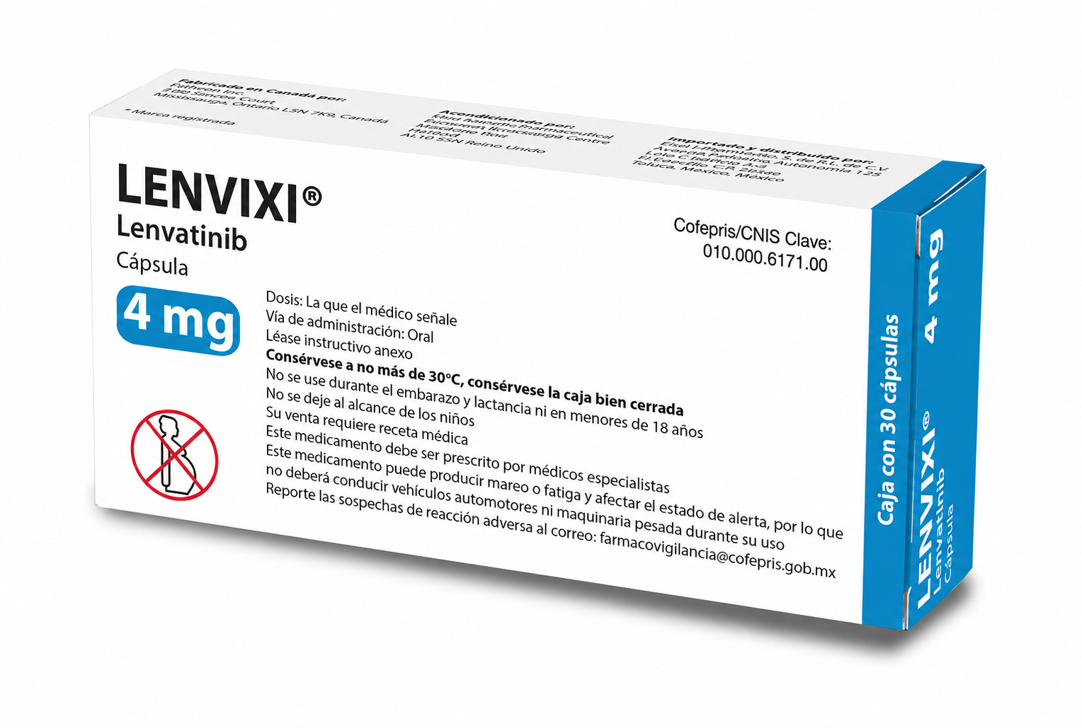 LENVIMA® (lenvatinib) 4mg