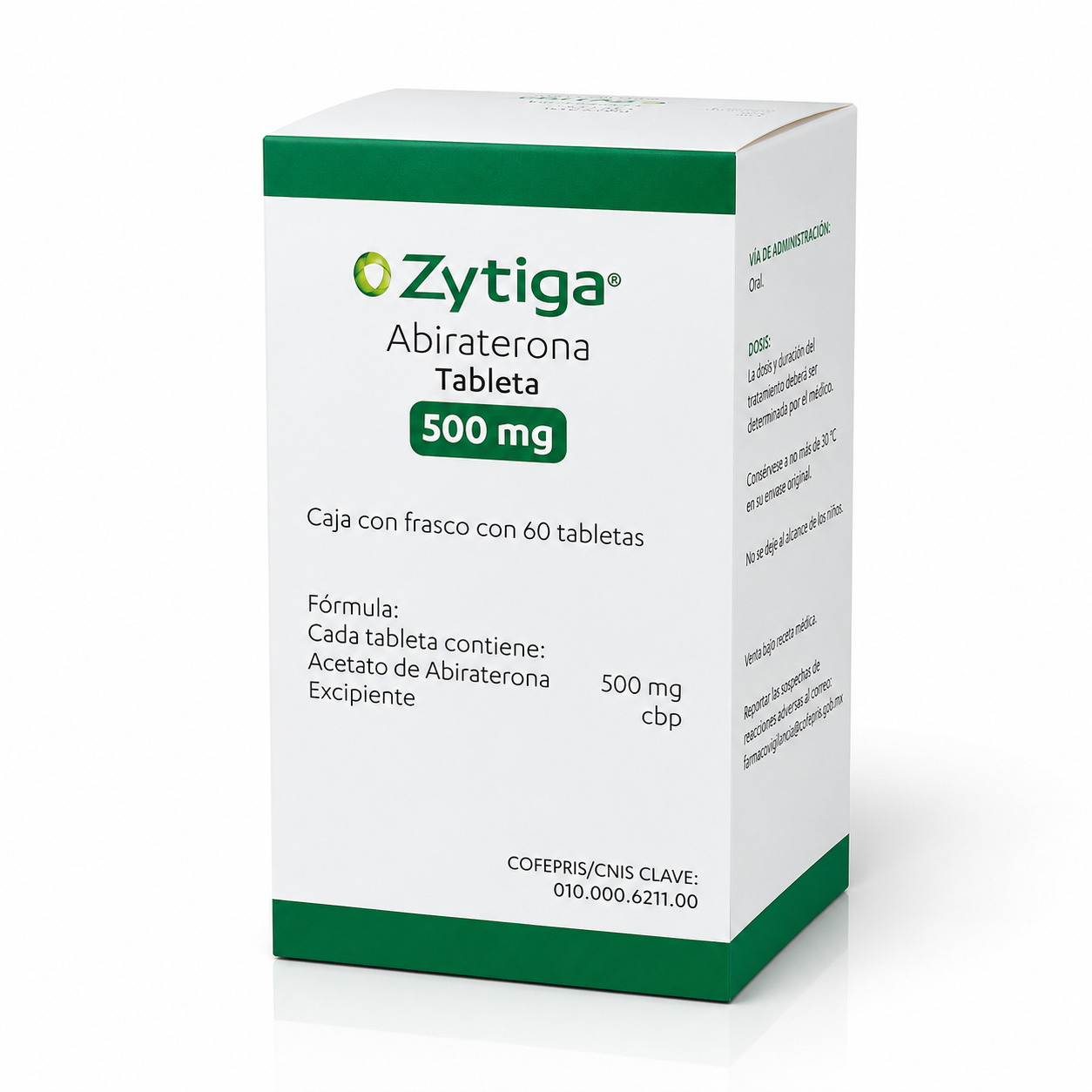ZYTIGA® (abiraterone) 500mg