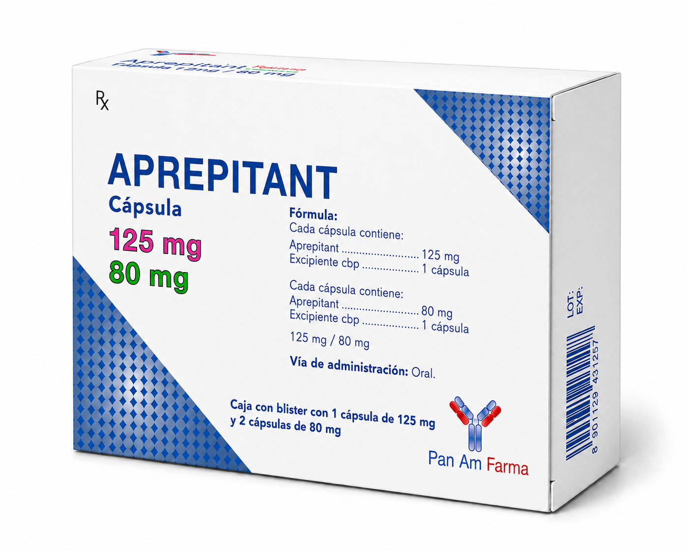 Aprepitant 125/80mg