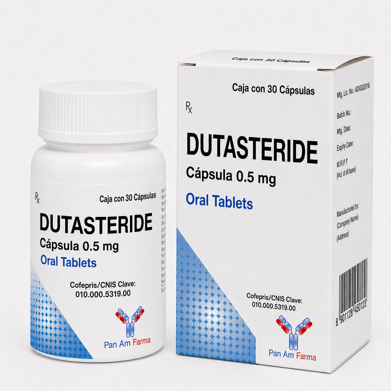 Dutasteride 0.5mg