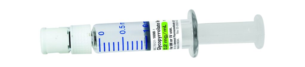 Glycopyrrolate 0.2mg/ml