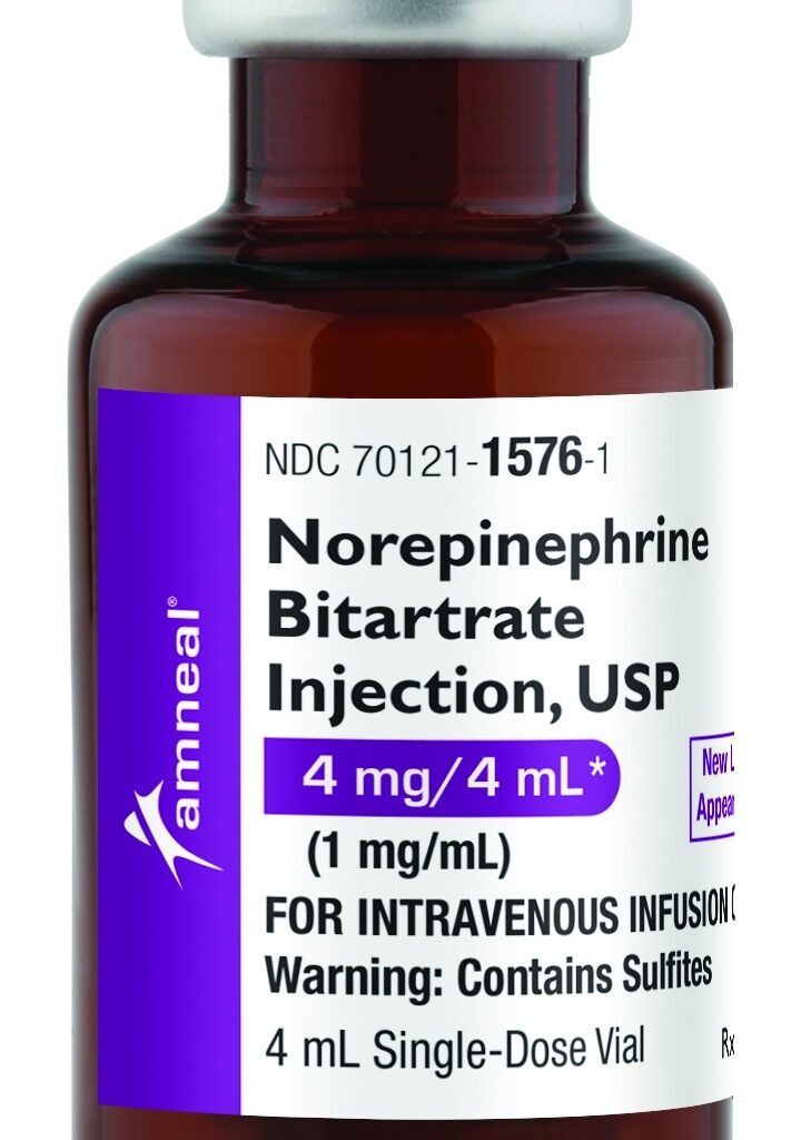 Norepinephrine Bitartrate, USP