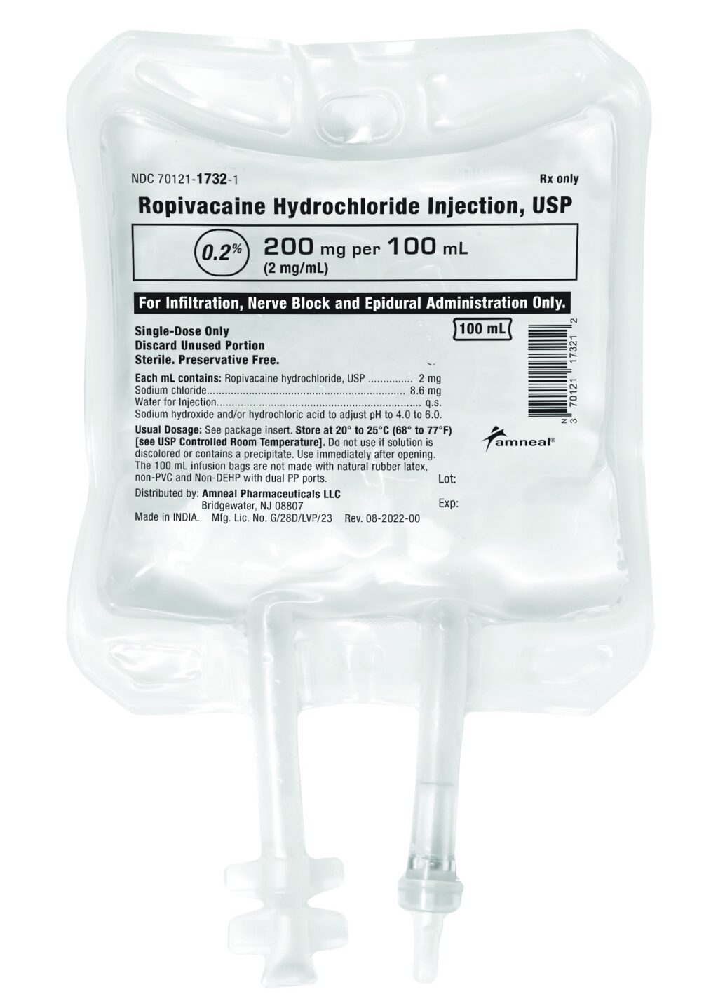 Ropivacaine HCl, USP