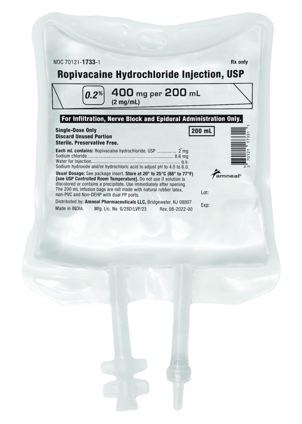 Ropivacaine HCl, USP