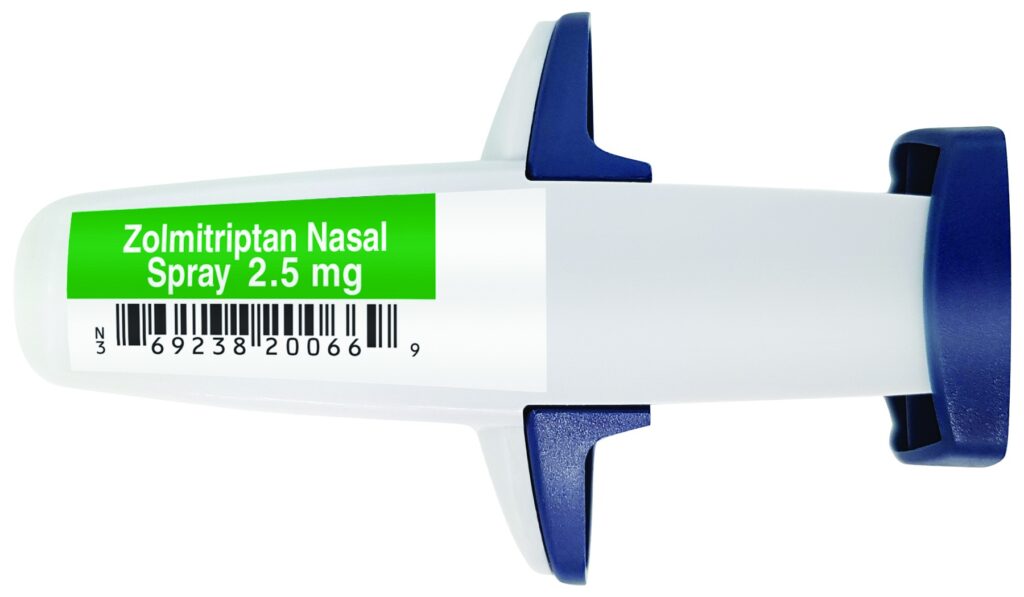 Zolmitriptan Nasal Spary 2.5mg