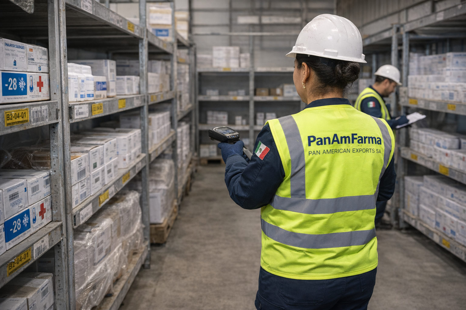 Warehouse inventory inspection and product scanning